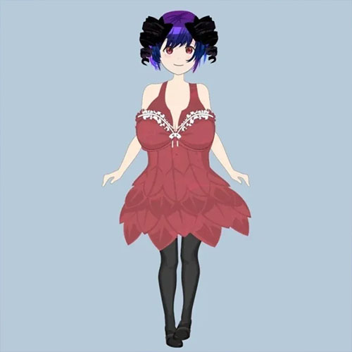 2d vtuber Model Package
